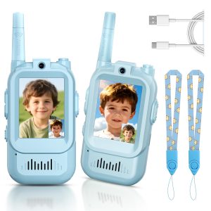 Voice Changer Effect 2.0 Inch IPS Display Camera Digital Kids Selfie Video Call Wireless Video Walkie Talkies Toddler Camera